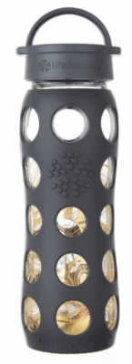 LIFE FACTORY WATER BOTTLE CLASSIC ONYX