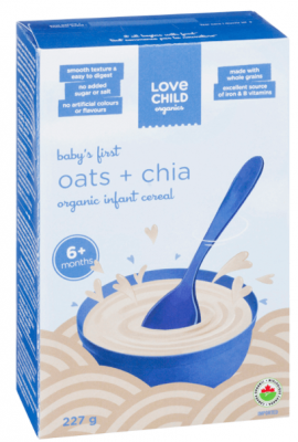 LOVE CHILD OATS & CHIA CEREAL