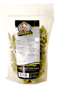 MARIA'S KALE AND PEA NOODLES