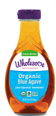 WHOLESOME ORGANIC BLUE AGAVE SYRUP