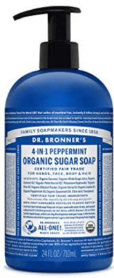 DR. BRONNER'S SUGAR SOAP PEPPERMINT