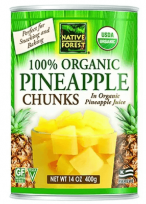 NATIVE FOREST PINEAPPLE CHUNKS