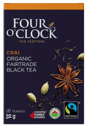 FOUR O’CLOCK CHAI TEA