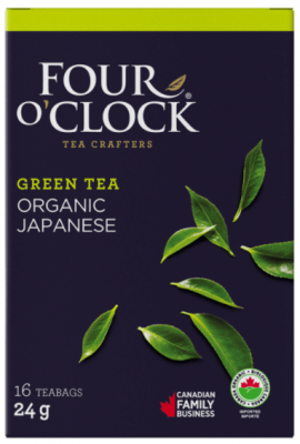 FOUR O’CLOCK GREEN TEA JAPANESE 