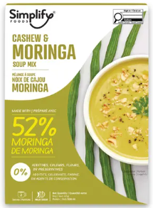 SIMPLIFY FOODS CASHEW AND MORINGA SOUP MIX
