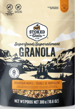 STOKED OATS SUPERFOODS GRANOLA MOUNTAIN MAPLE