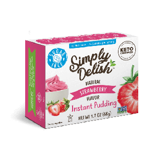 SIMPLY DELISH STRAWBERRY INSTANT PUDDING