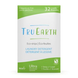 TRU EARTH LAUNDRY STRIPS UNSCENTED