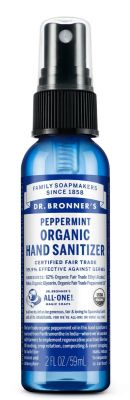 DR. BRONNER'S HAND SANITIZER PEPPERMINT