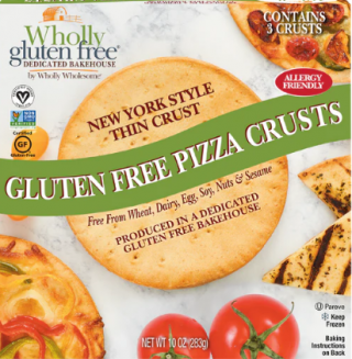 WHOLLY GLUTEN FREE PIZZA CRUST