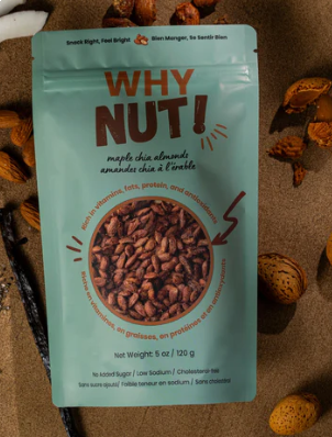 WHYNUT MAPLE CHIA ALMONDS